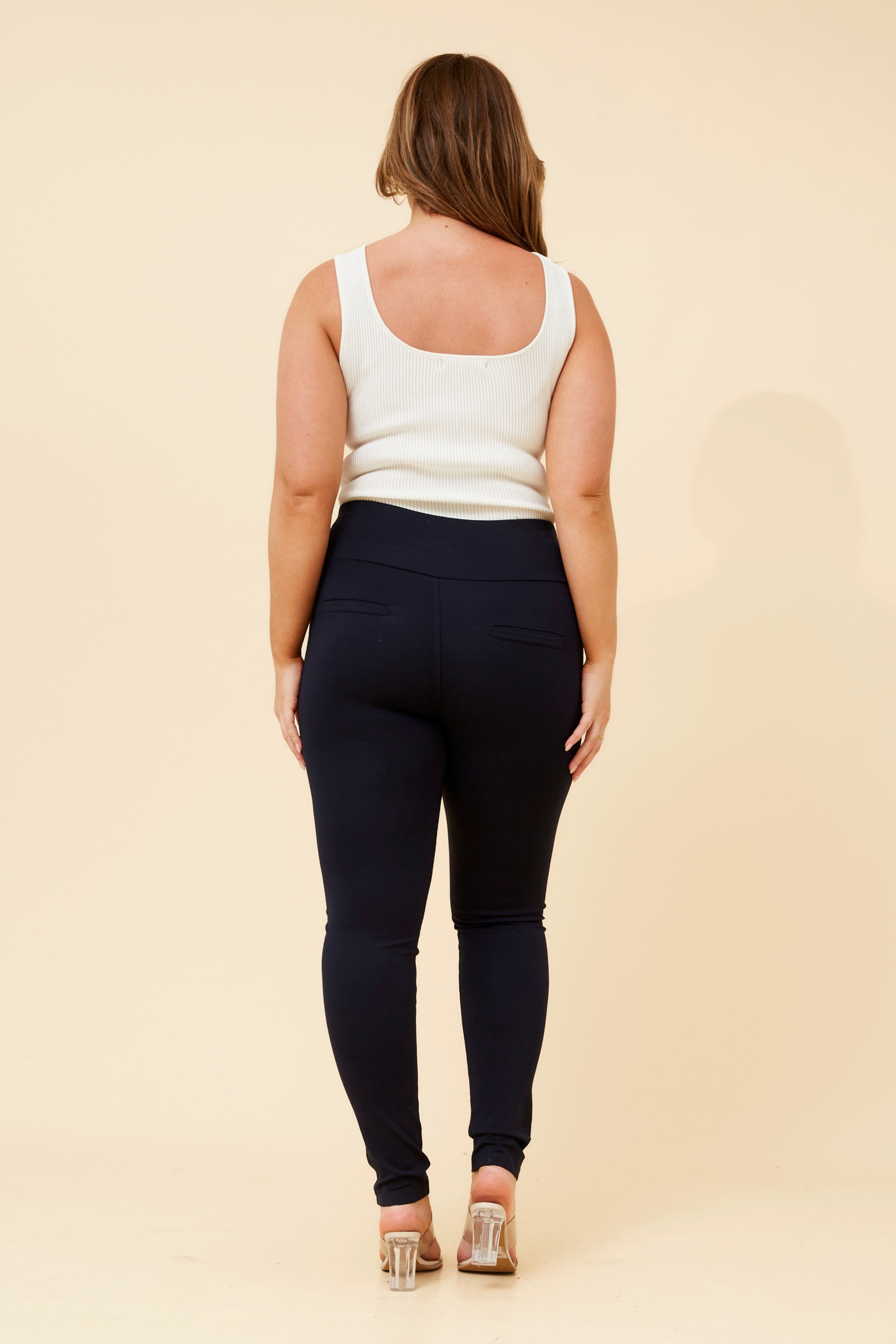 URSY SOLID LONG PANTS