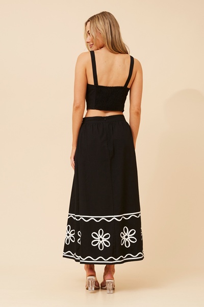 VALETTA CORNELLI DETAIL SKIRT