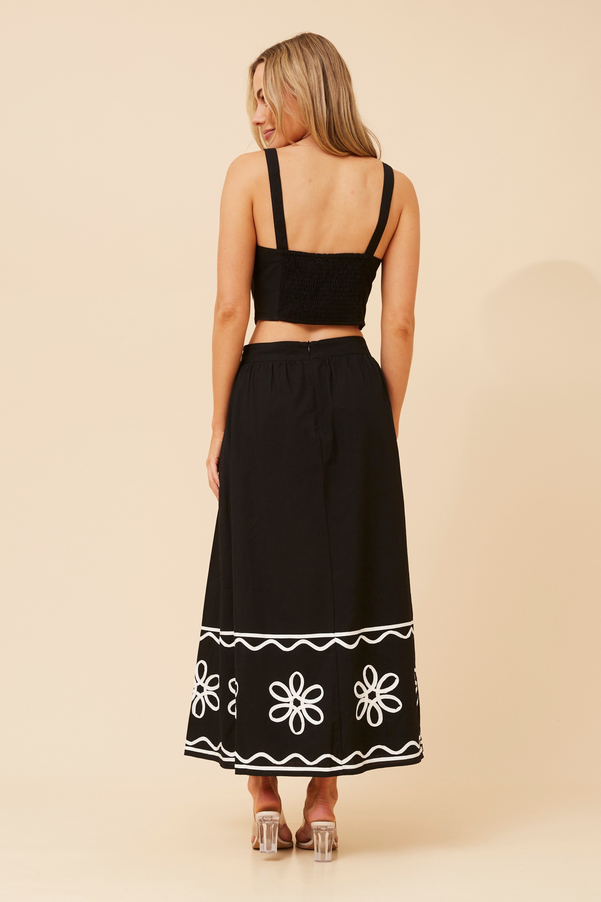 VALETTA CORNELLI DETAIL SKIRT