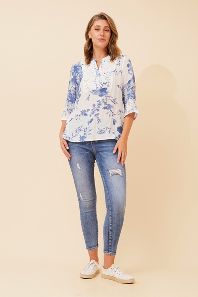 VANITA FLORAL PRINT TOP