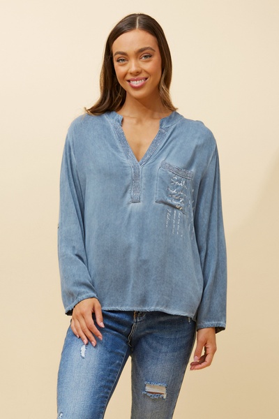 VELAR GRAPHIC PRINT TOP