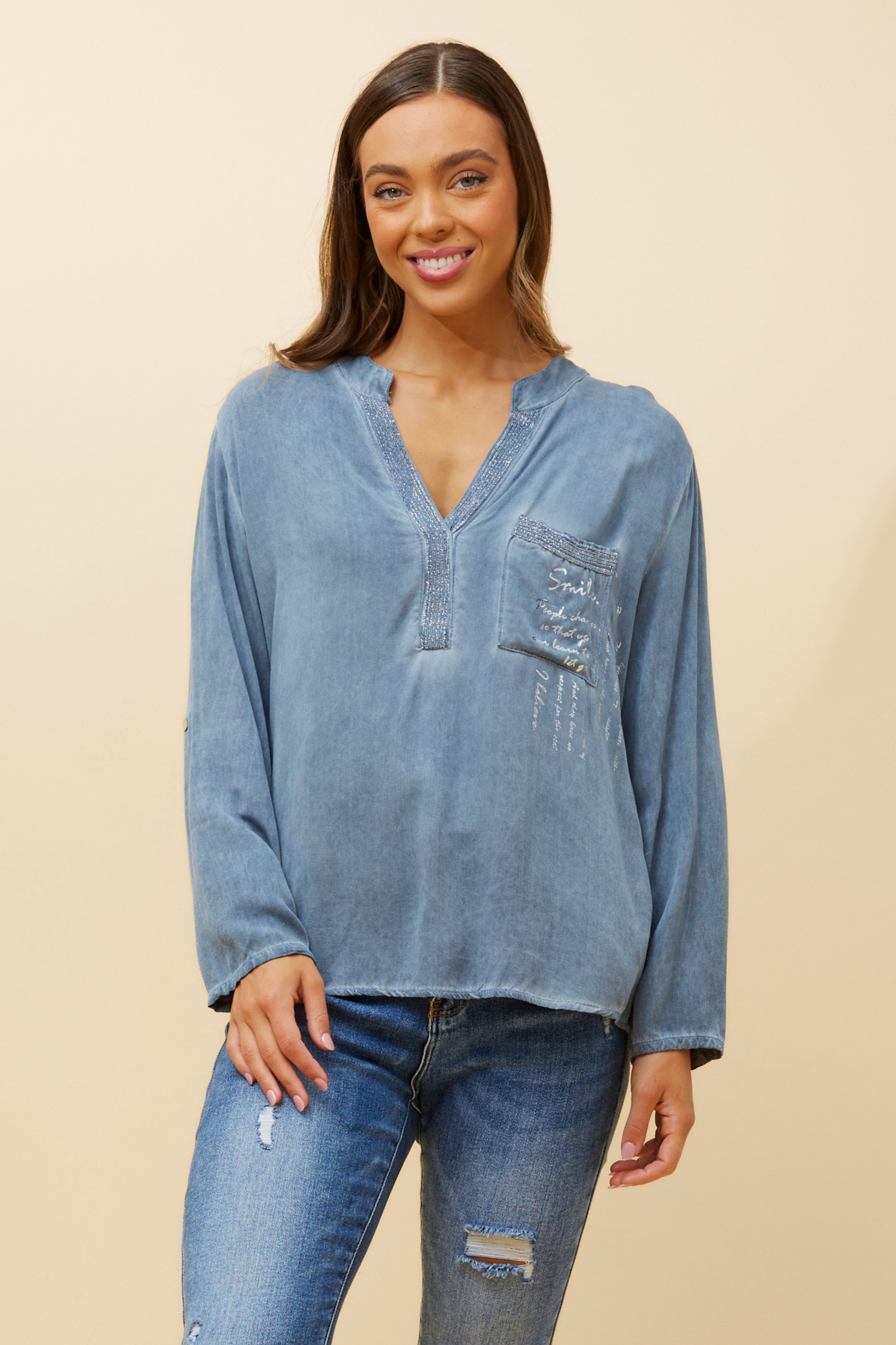 VELAR GRAPHIC PRINT TOP