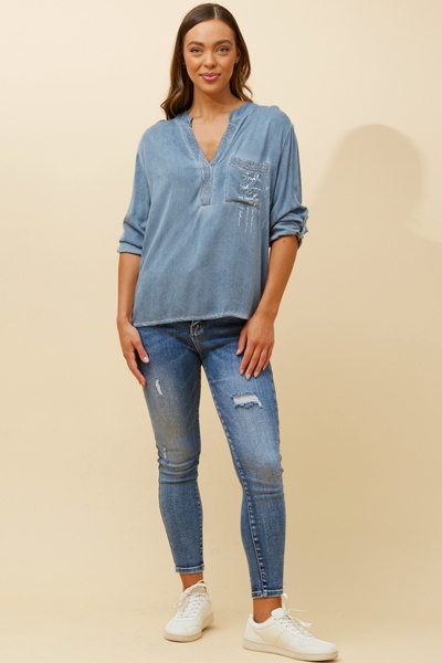 VELAR GRAPHIC PRINT TOP
