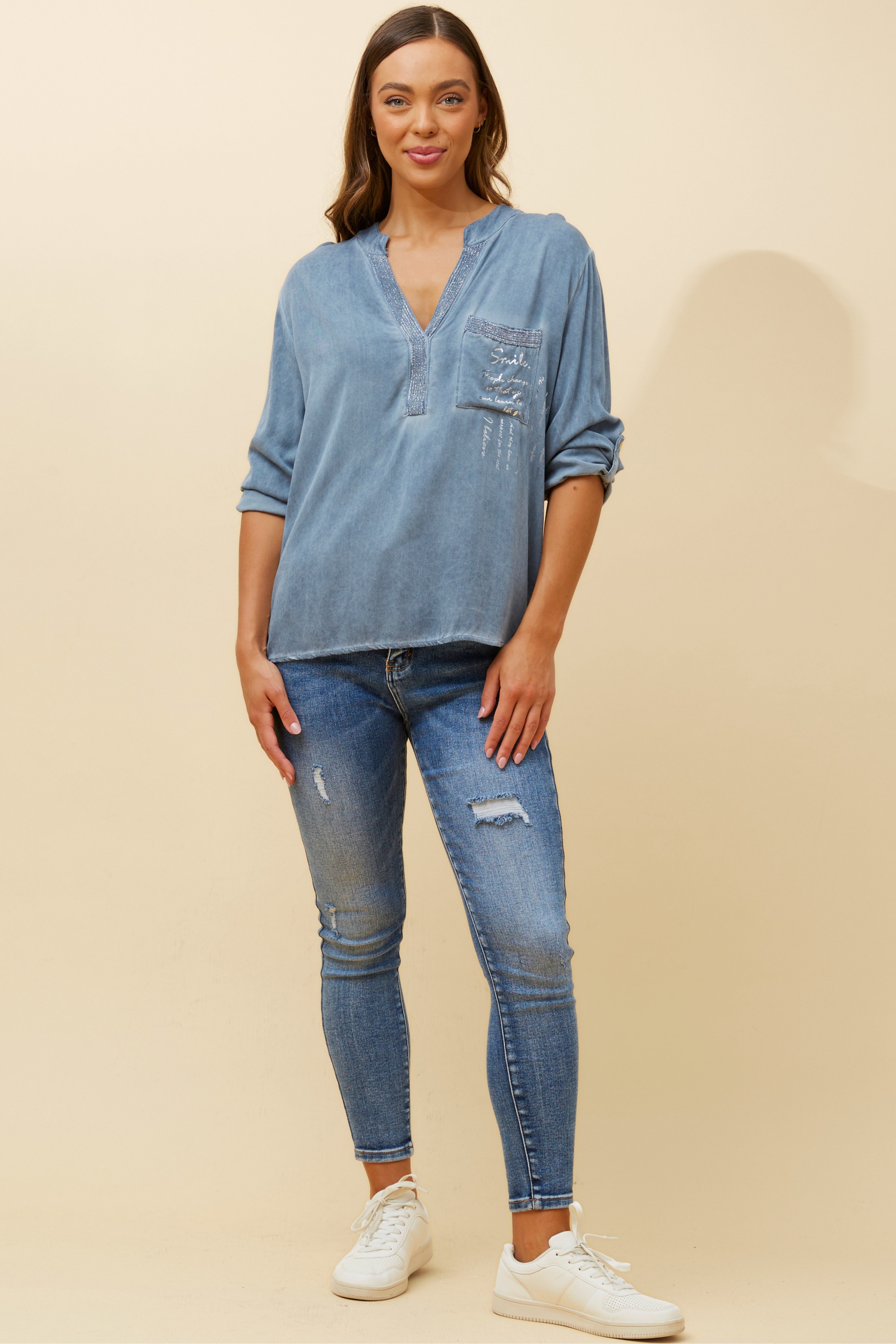 VELAR GRAPHIC PRINT TOP
