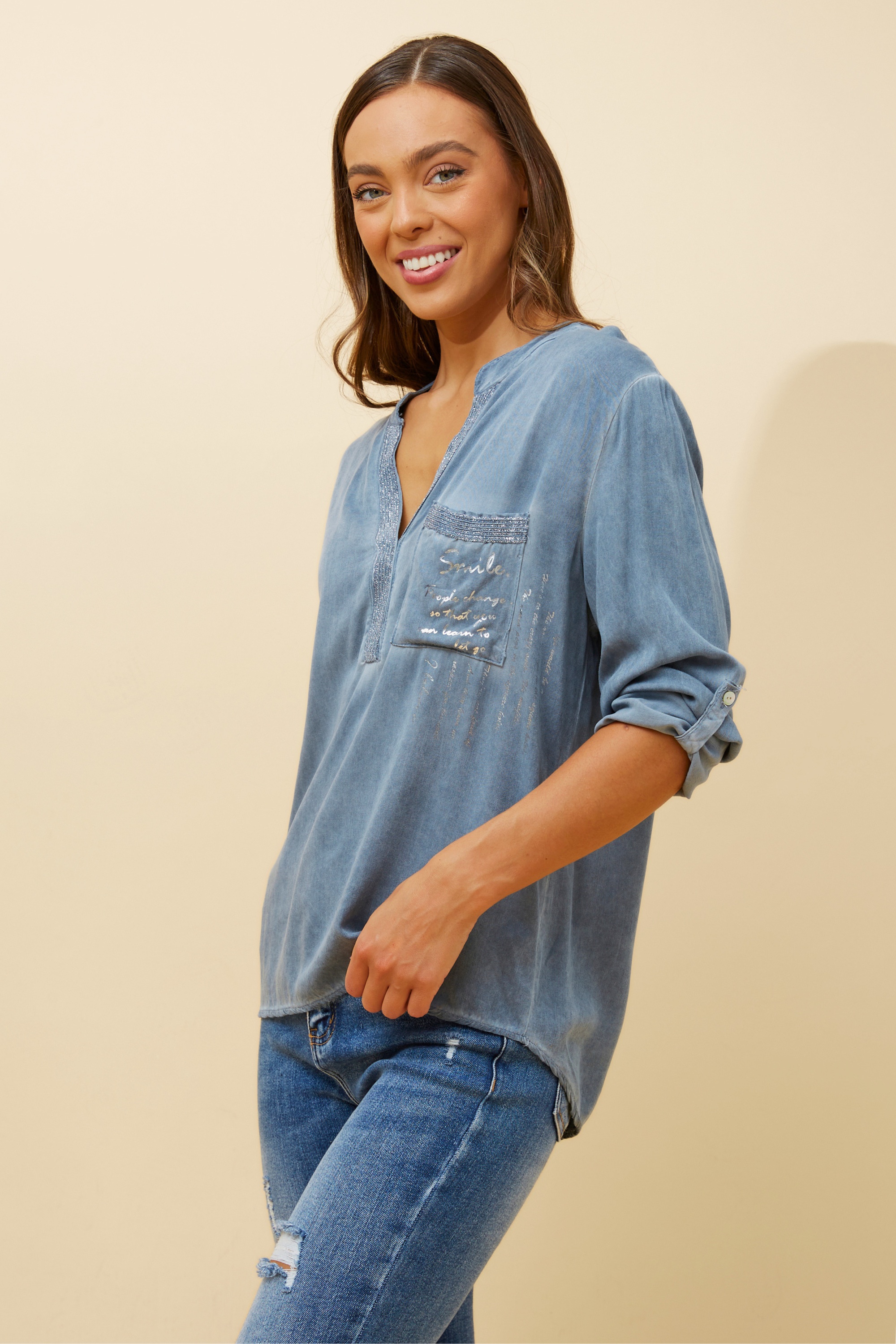 VELAR GRAPHIC PRINT TOP