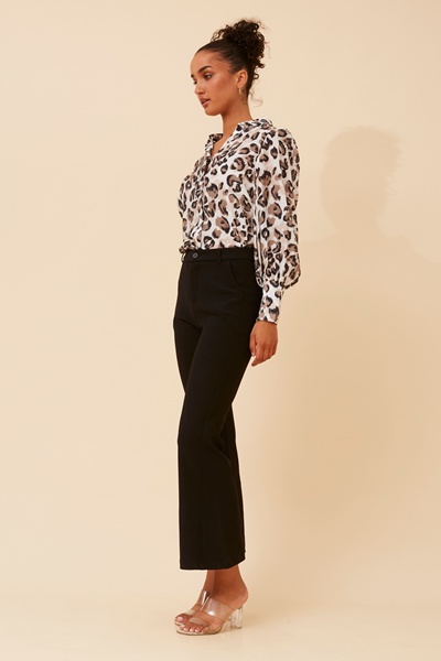 VELLE ANIMAL PRINT SHIRT