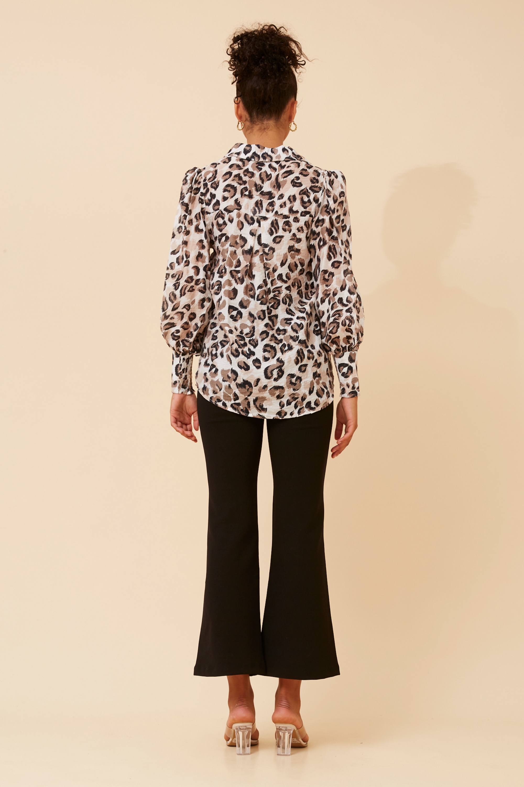 VELLE ANIMAL PRINT SHIRT