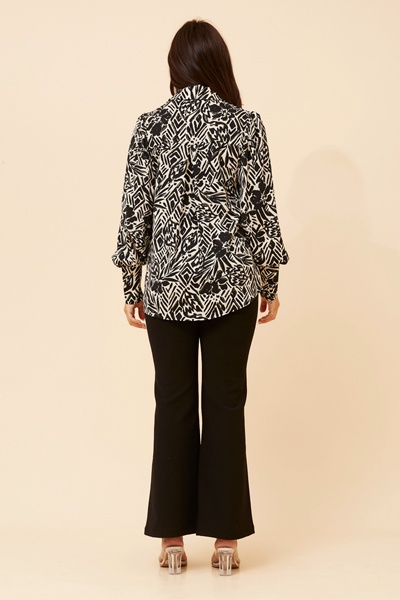 VELLE FLORAL PRINT SHIRT