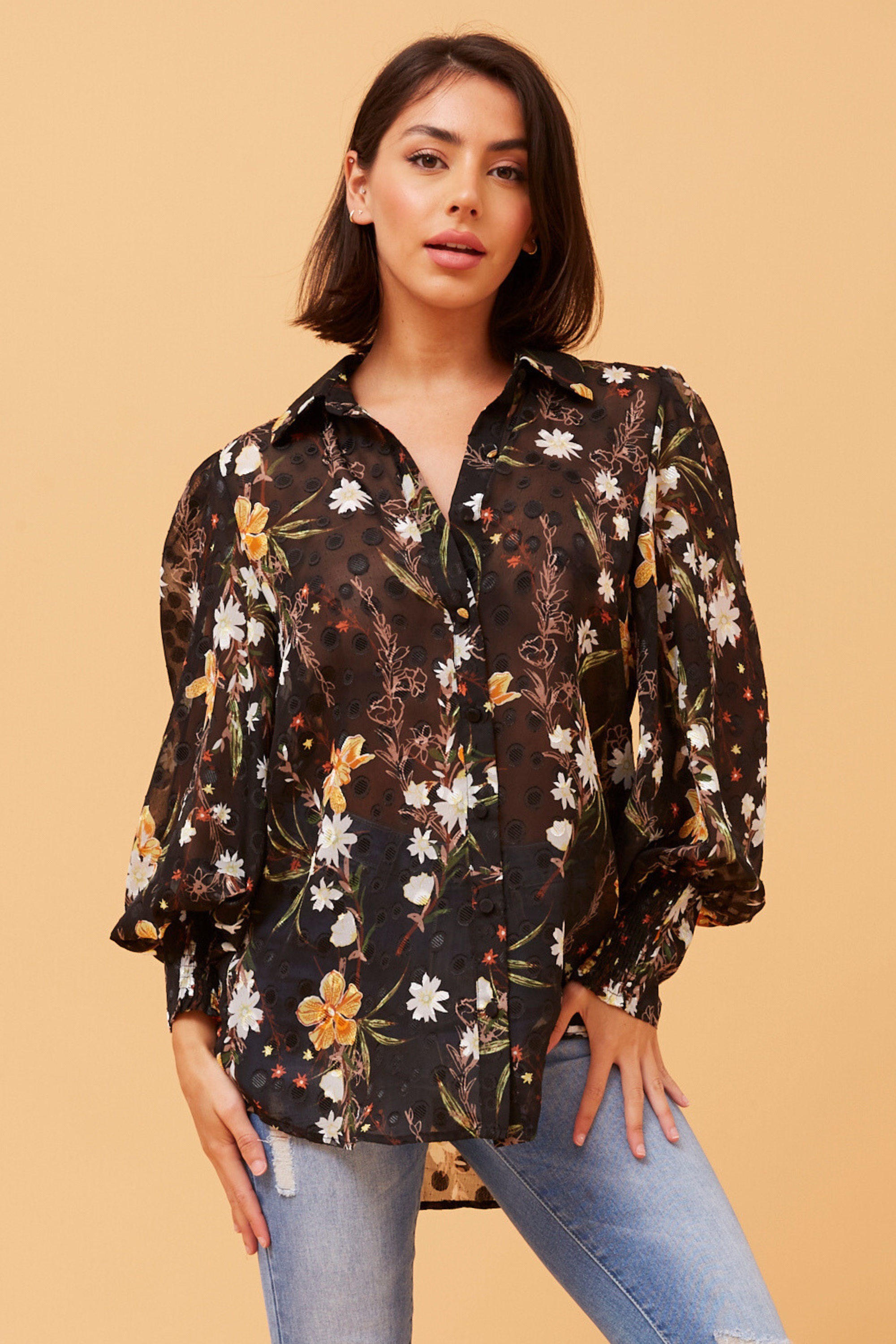 VELLE FLORAL SHIRT