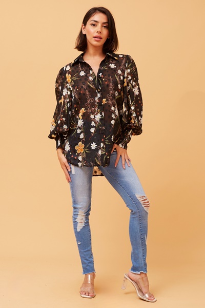 VELLE FLORAL SHIRT