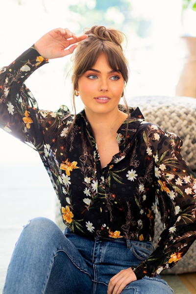 VELLE FLORAL SHIRT