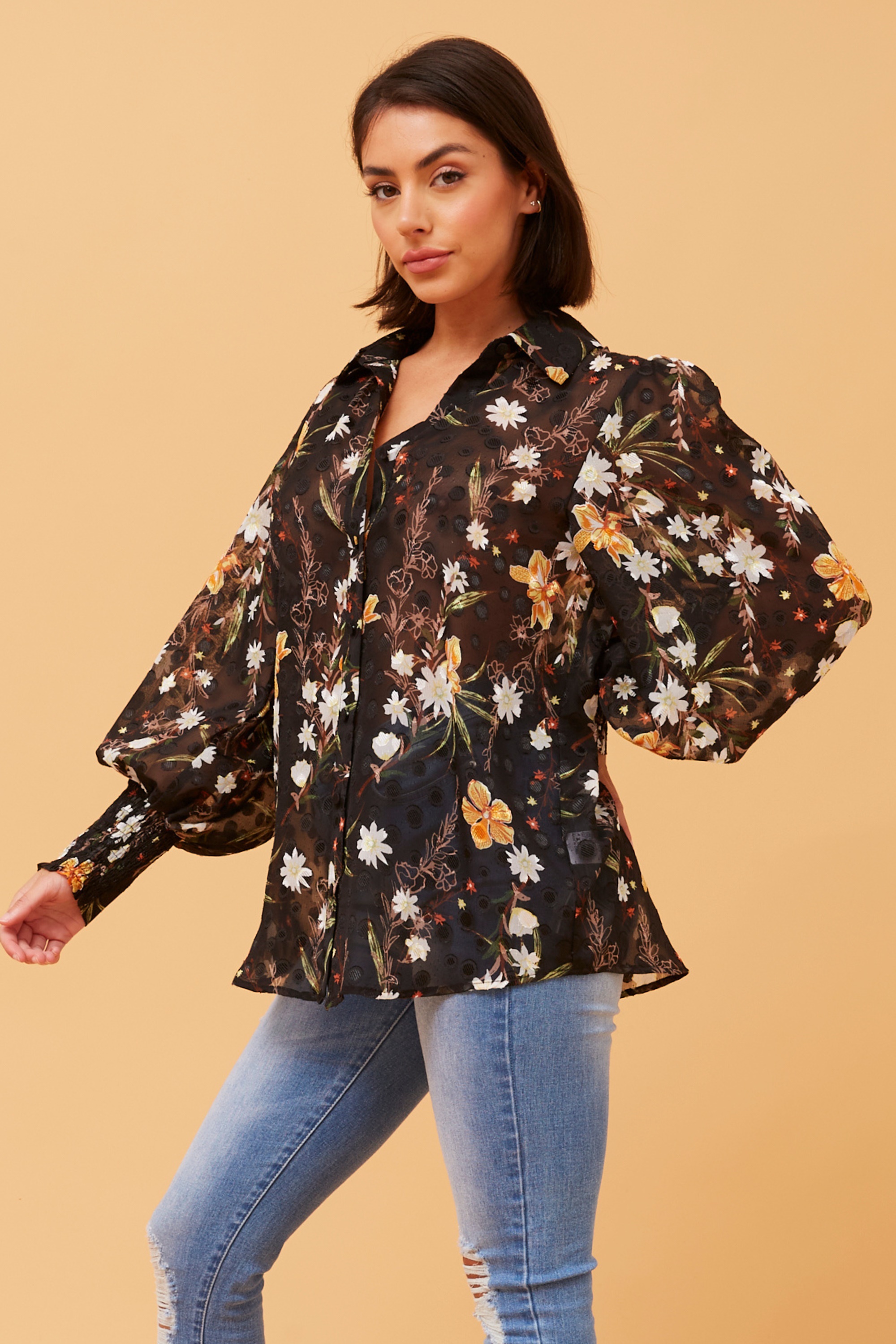 VELLE FLORAL SHIRT