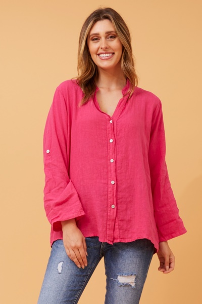 VELMIA LINEN SHIRT