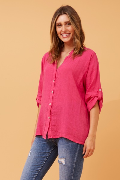 VELMIA LINEN SHIRT