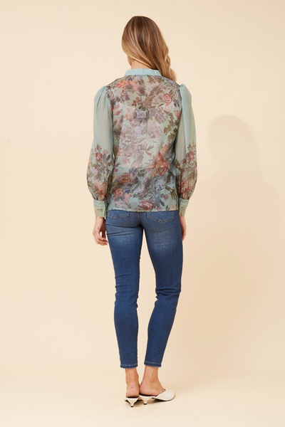 VENEZIA FLORAL PRINT BLOUSE