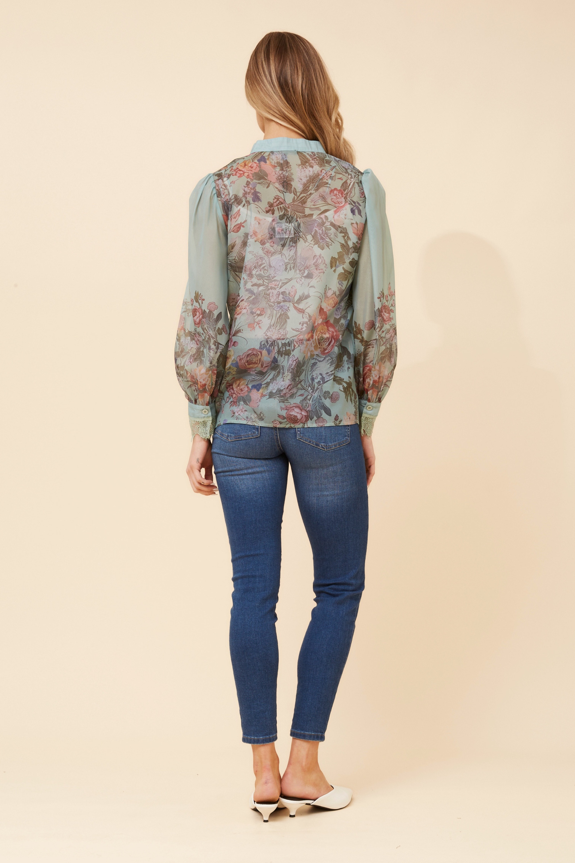 VENEZIA FLORAL PRINT BLOUSE