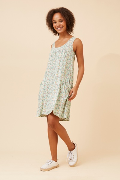VENICE DITSY FLORAL DRESS