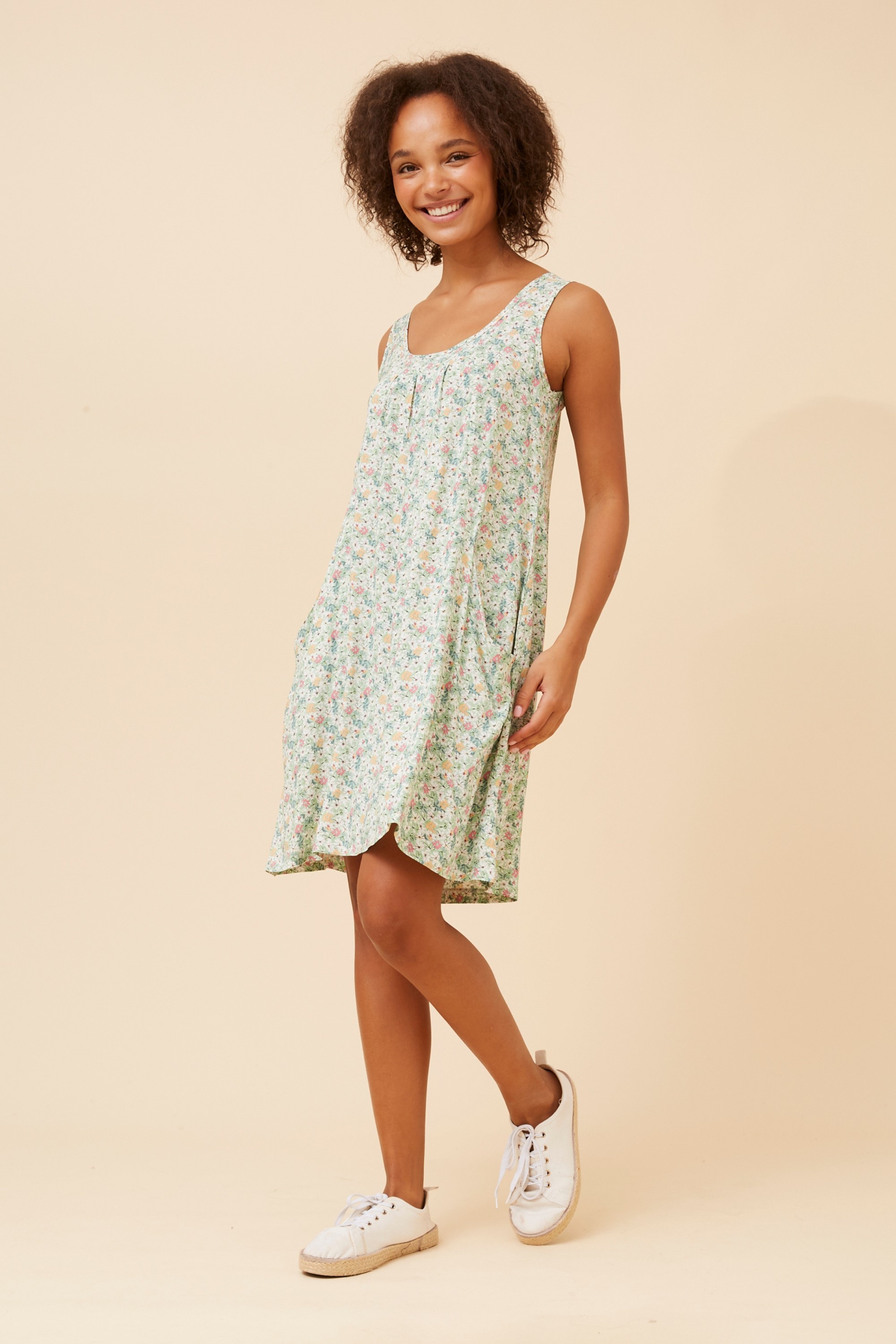 VENICE DITSY FLORAL DRESS