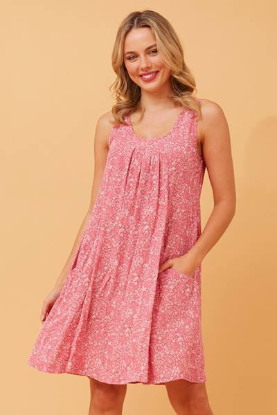 VENICE DITSY FLORAL SHORT DRESS