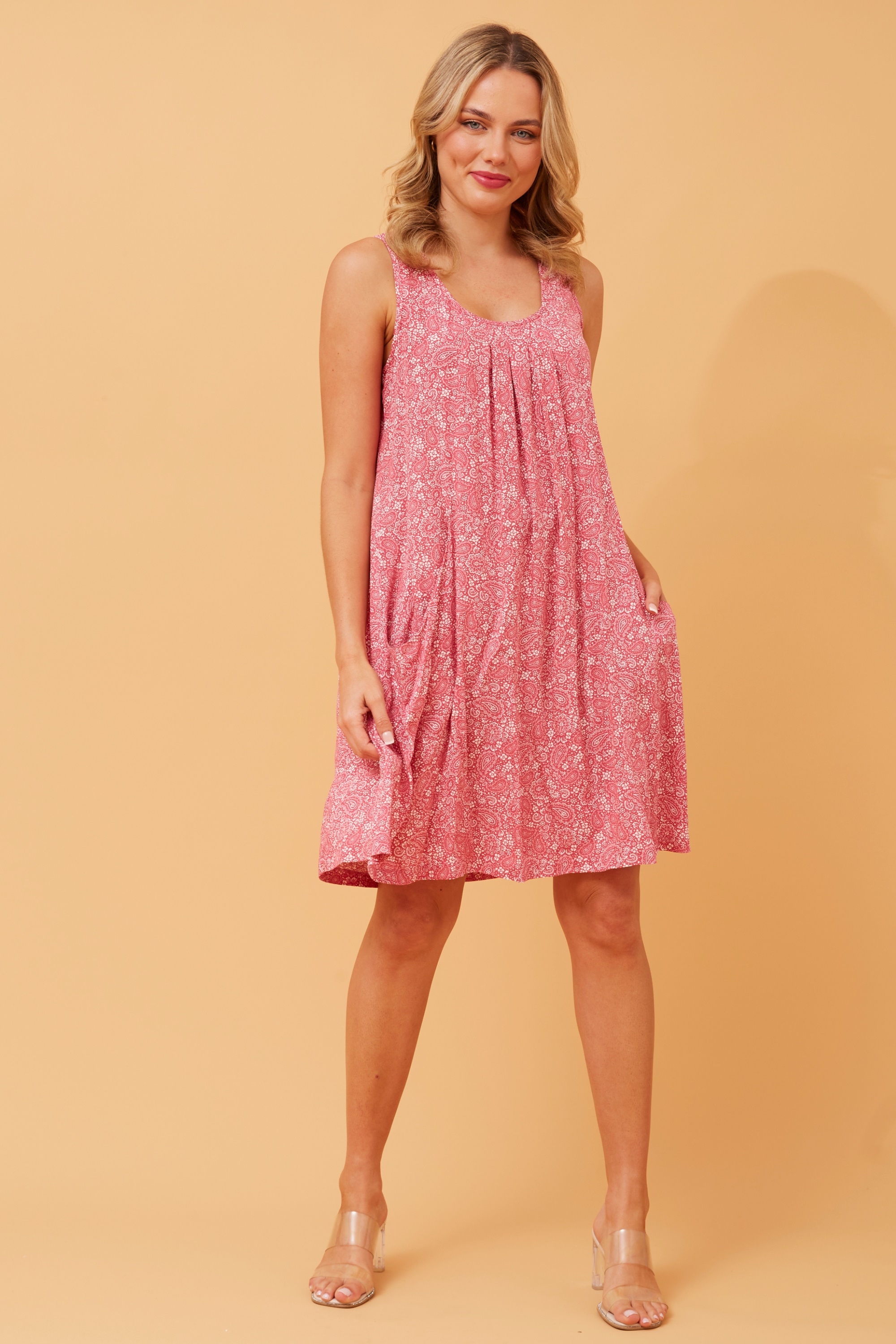 VENICE DITSY FLORAL SHORT DRESS