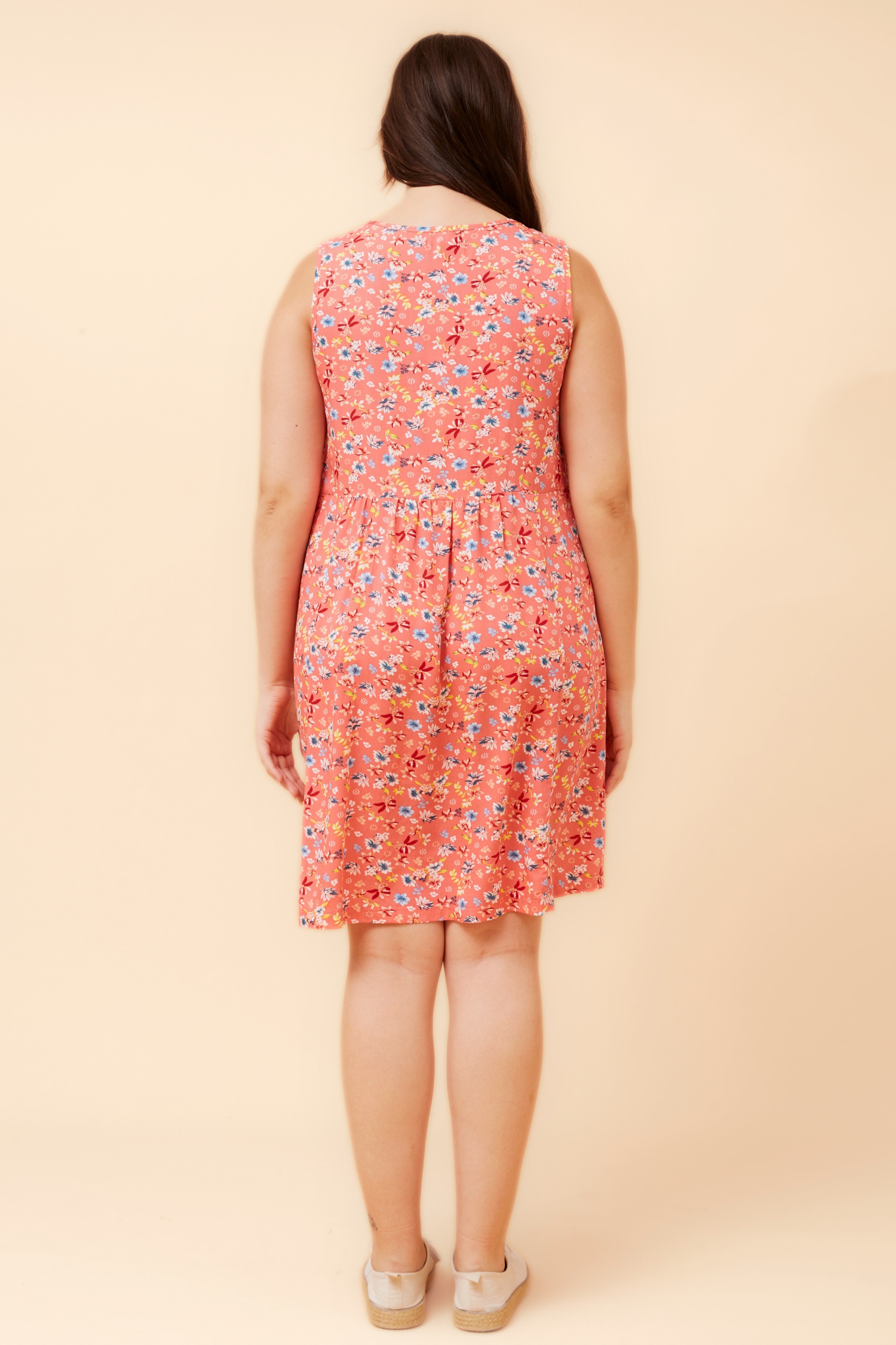 VENICE FLORAL SHORT DRESS