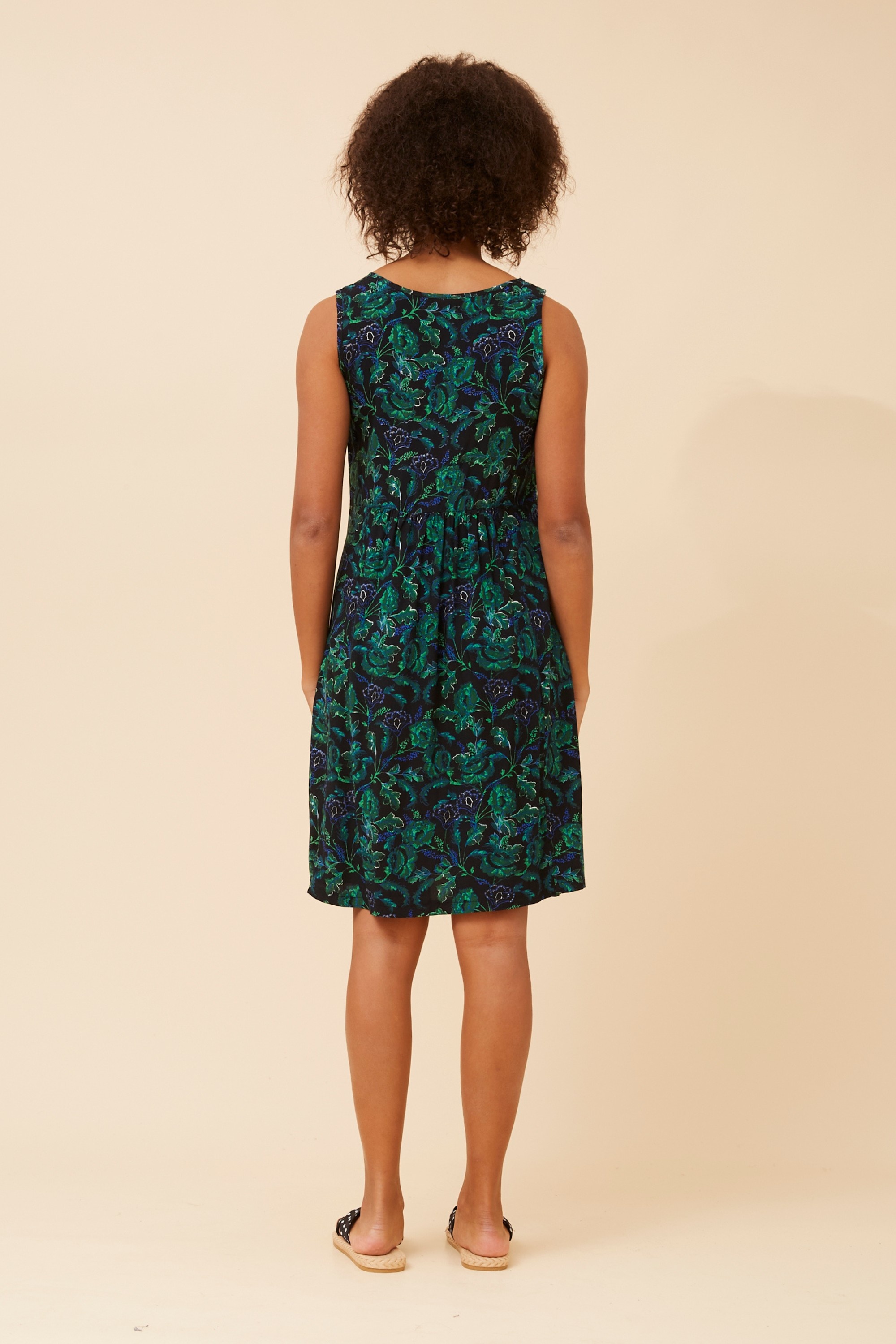 VENICE FLORAL SHORT DRESS