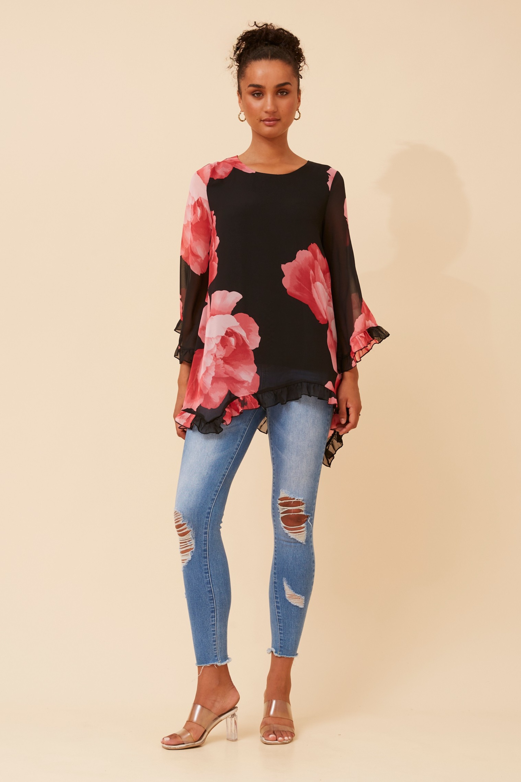 VERINA FLORAL PRINT BLOUSE