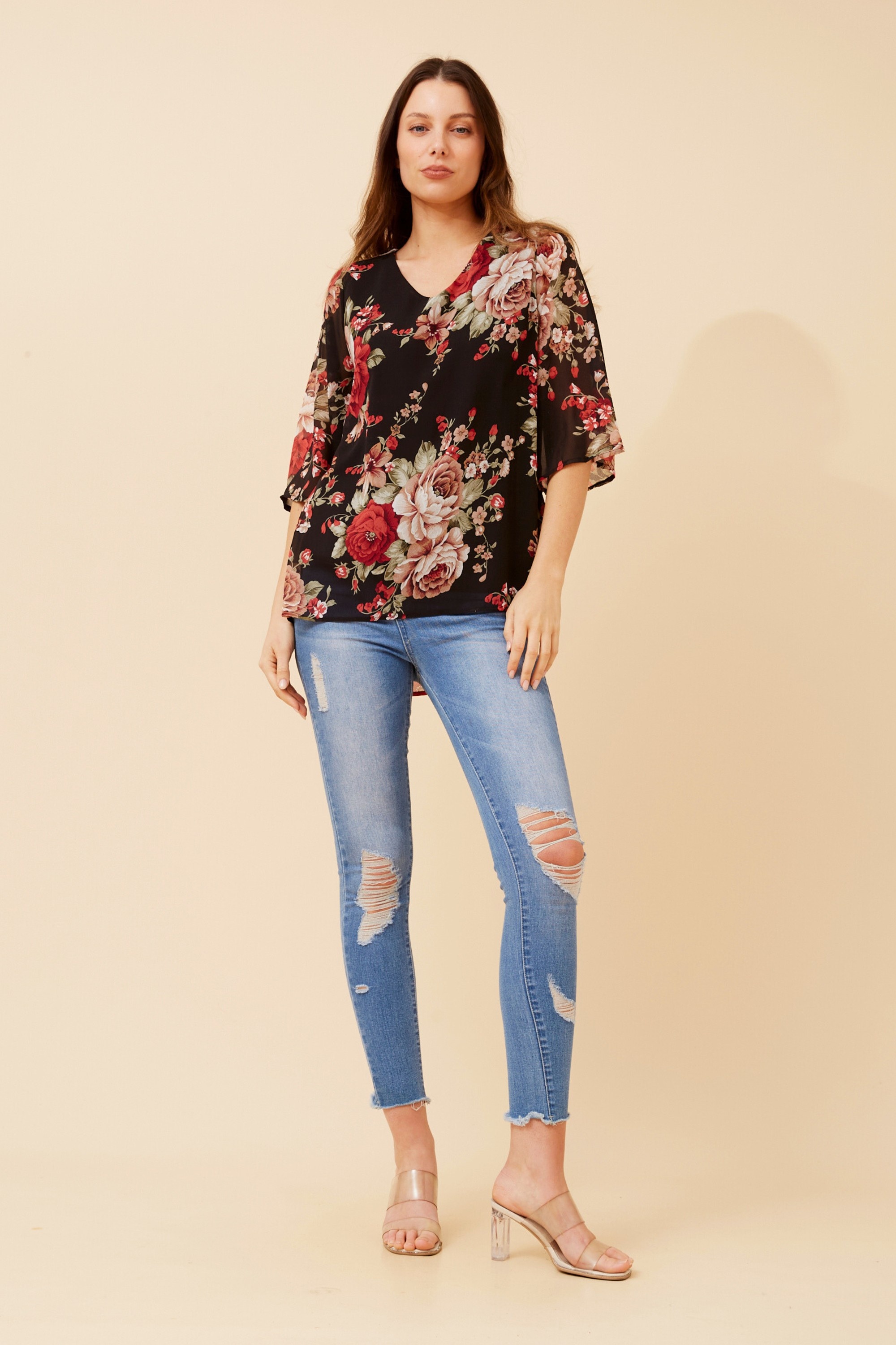 VERNA FLORAL BLOUSE