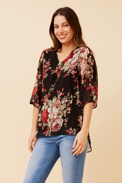 VERNA FLORAL BLOUSE