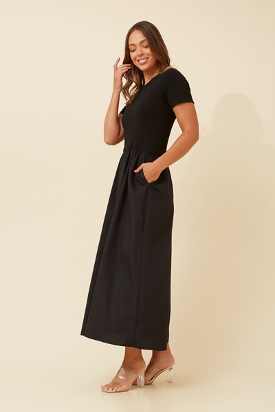 VIC T-SHIRT FIT AND FLARE DRESS