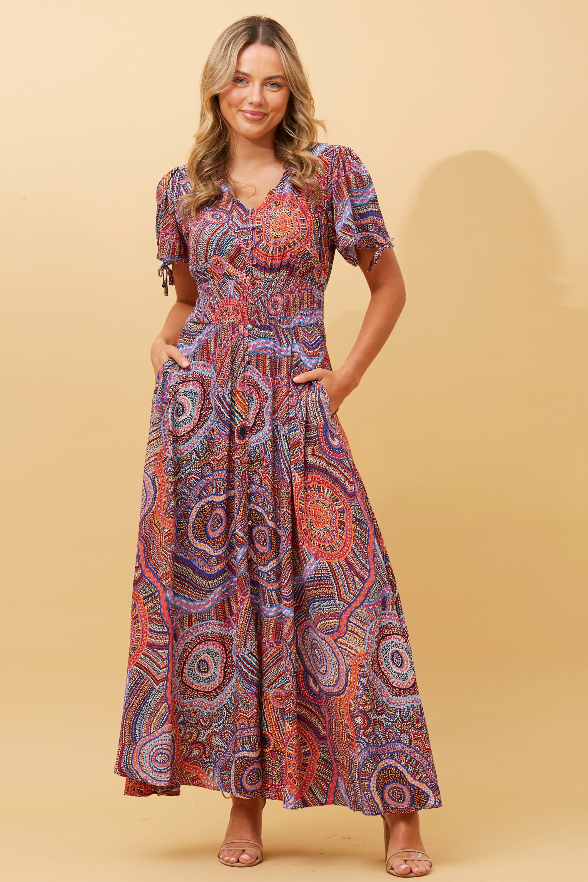 Vienna boho maxi dress & Buy Online & Femme Connection