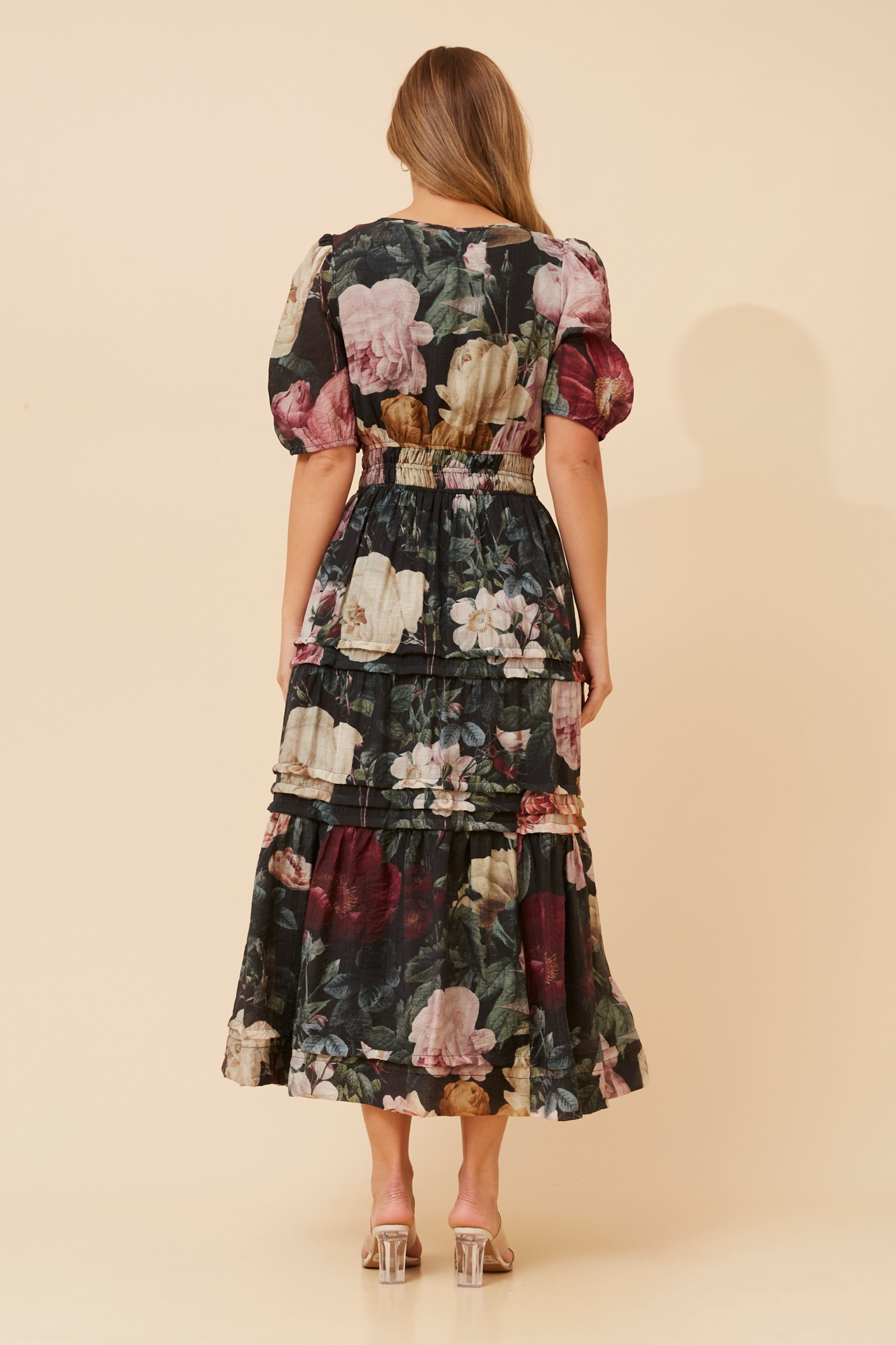 VIENNE FLORAL MAXI DRESS