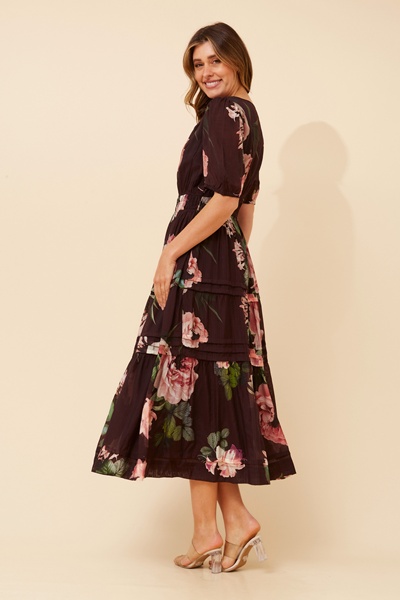 VIENNE FLORAL MAXI DRESS