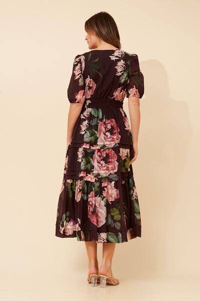 VIENNE FLORAL MAXI DRESS