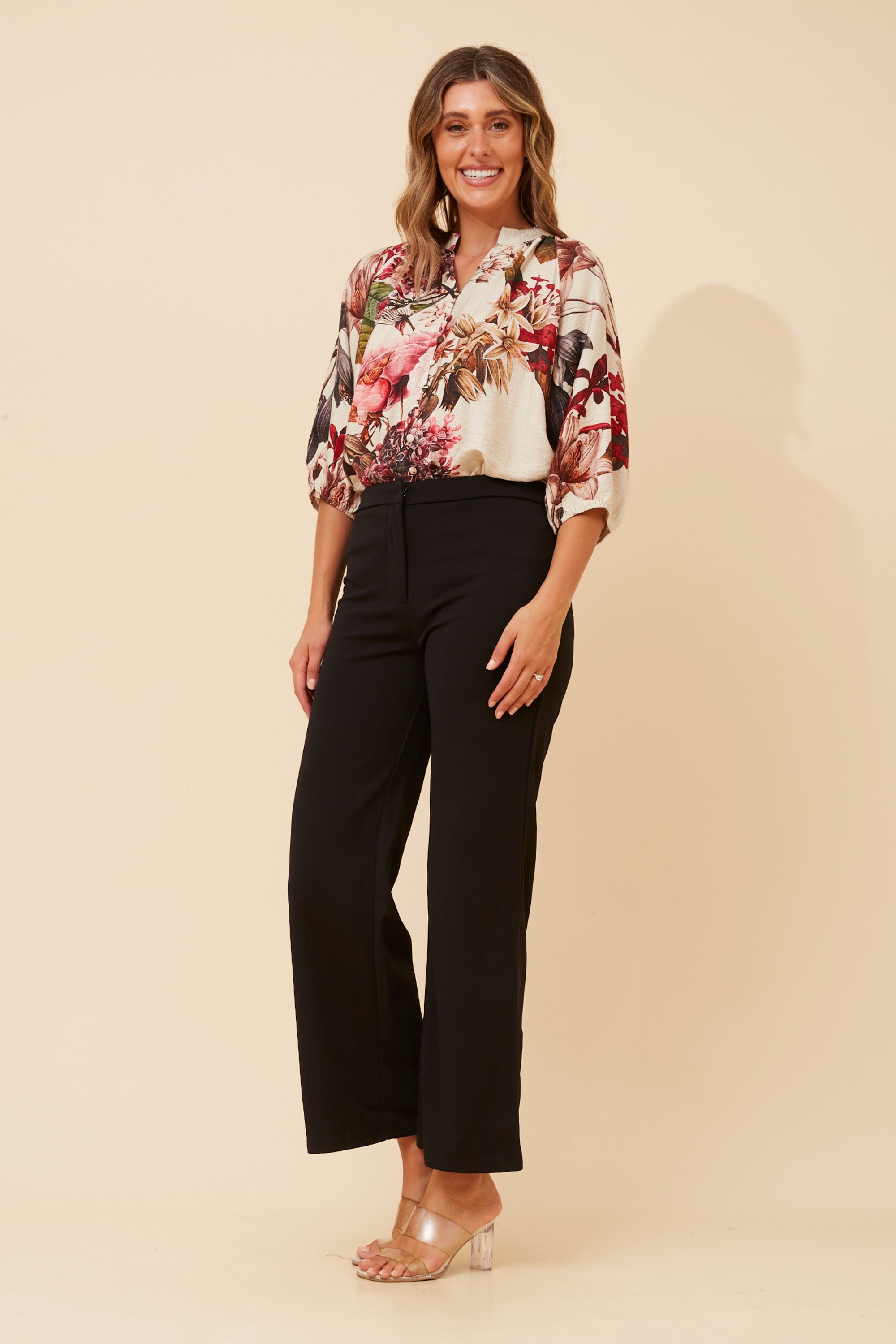 VIETTA FLORAL PRINT TOP