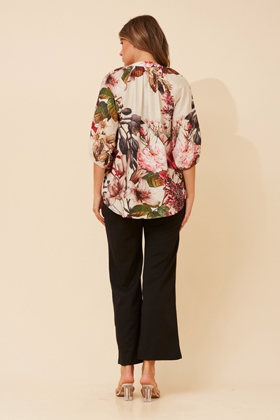 VIETTA FLORAL PRINT TOP