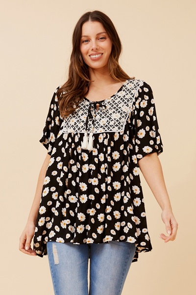 VIMALA FLORAL TOP