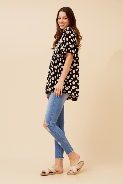 VIMALA FLORAL TOP