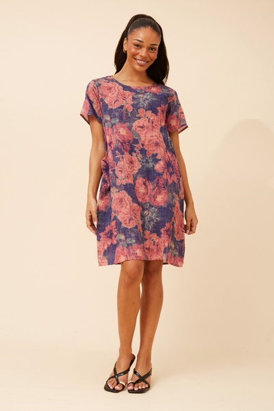 VINE FLORAL DRESS