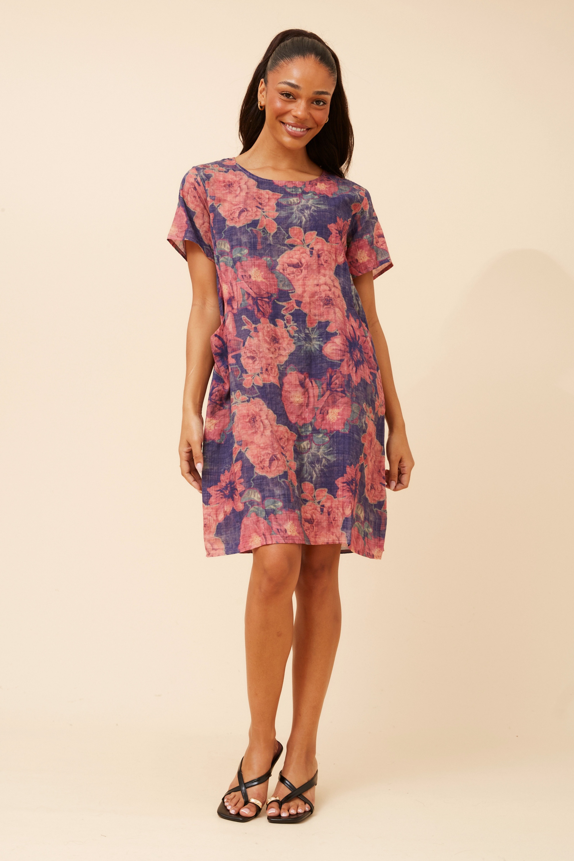 VINE FLORAL DRESS