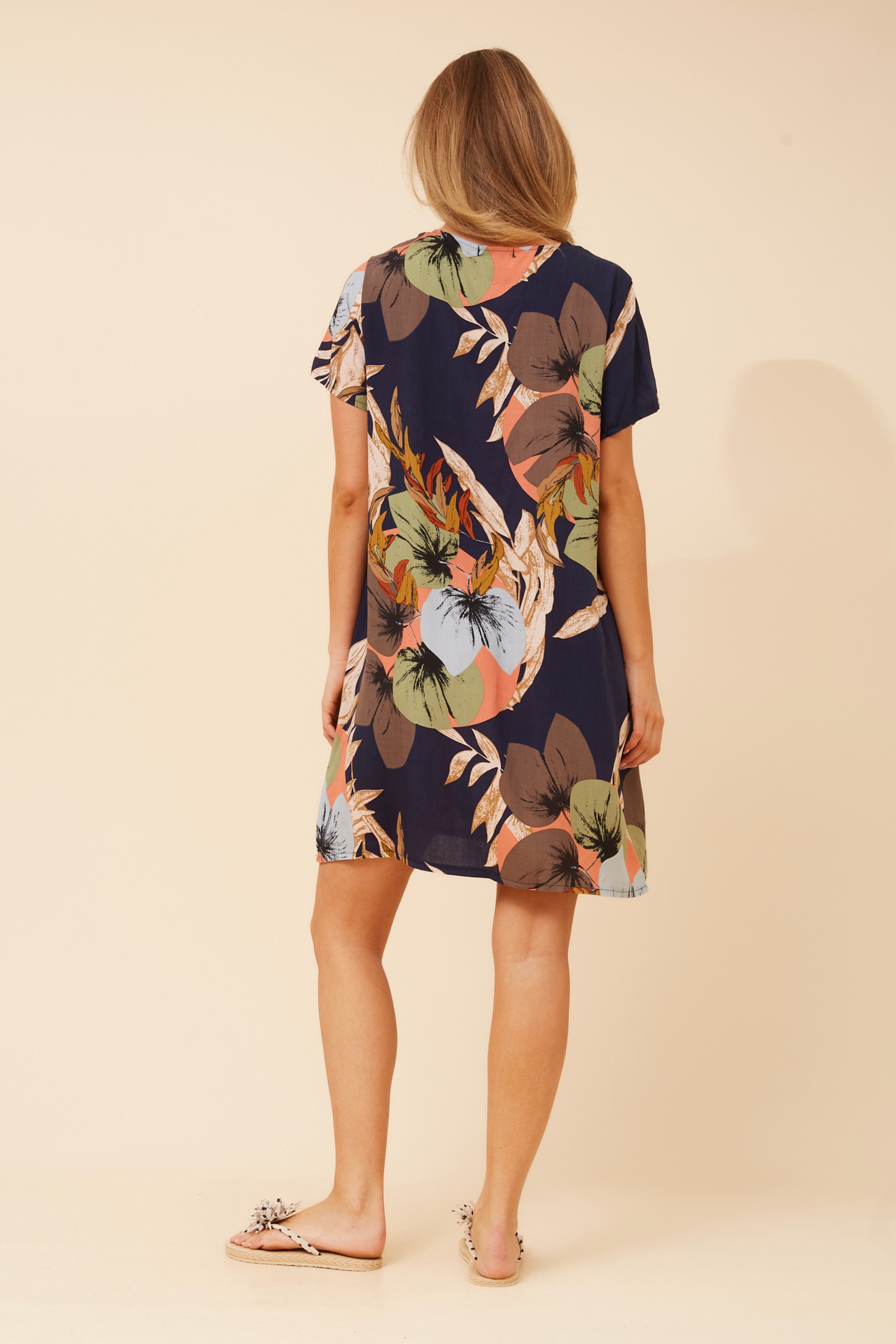 VINE FLORAL DRESS