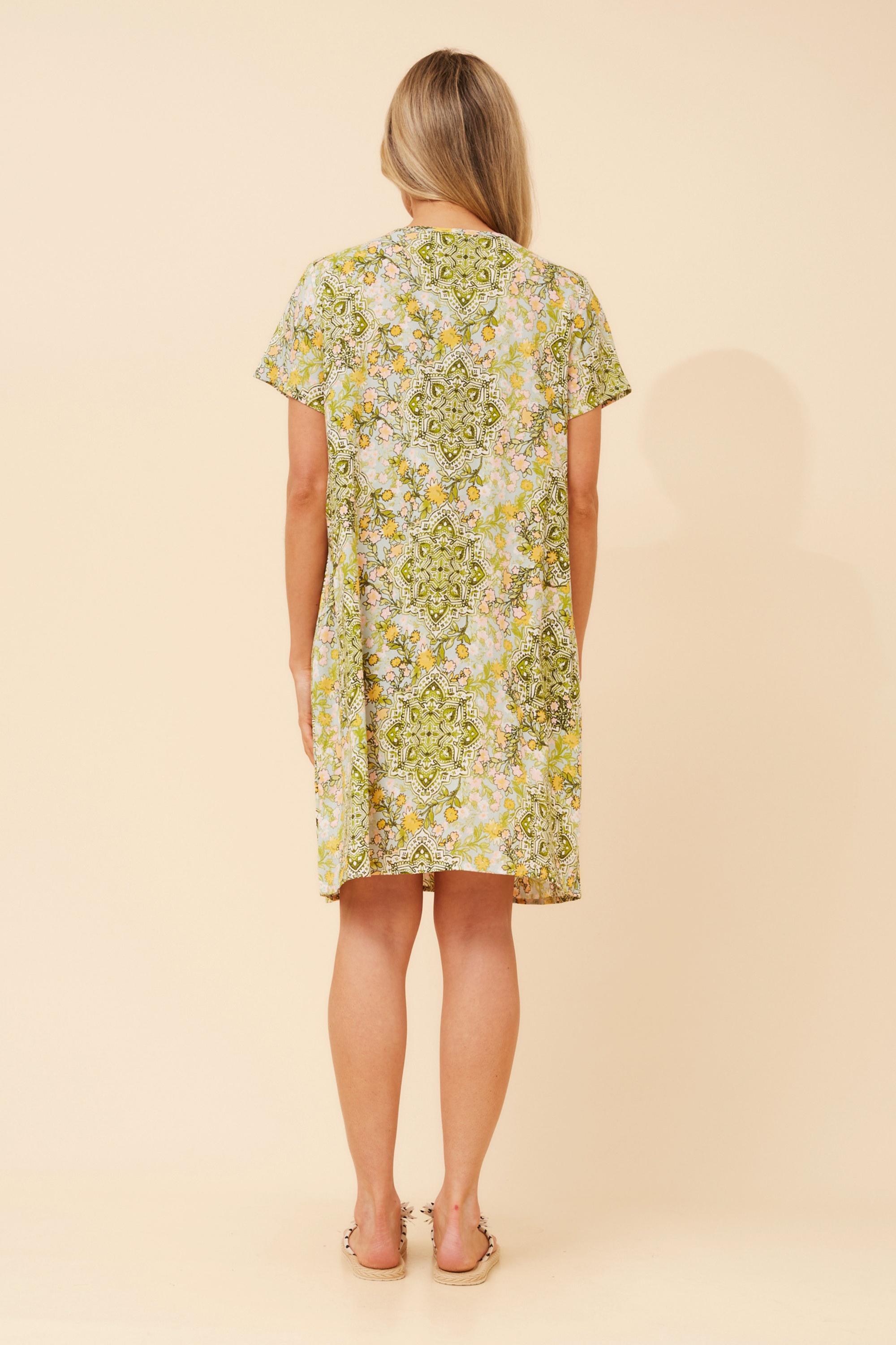 VINE FLORAL DRESS