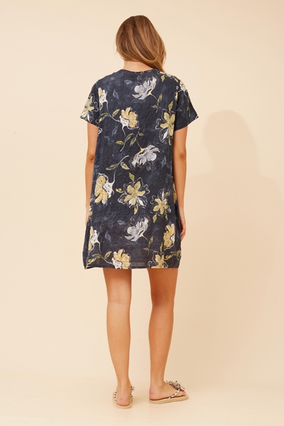 VINE FLORAL DRESS