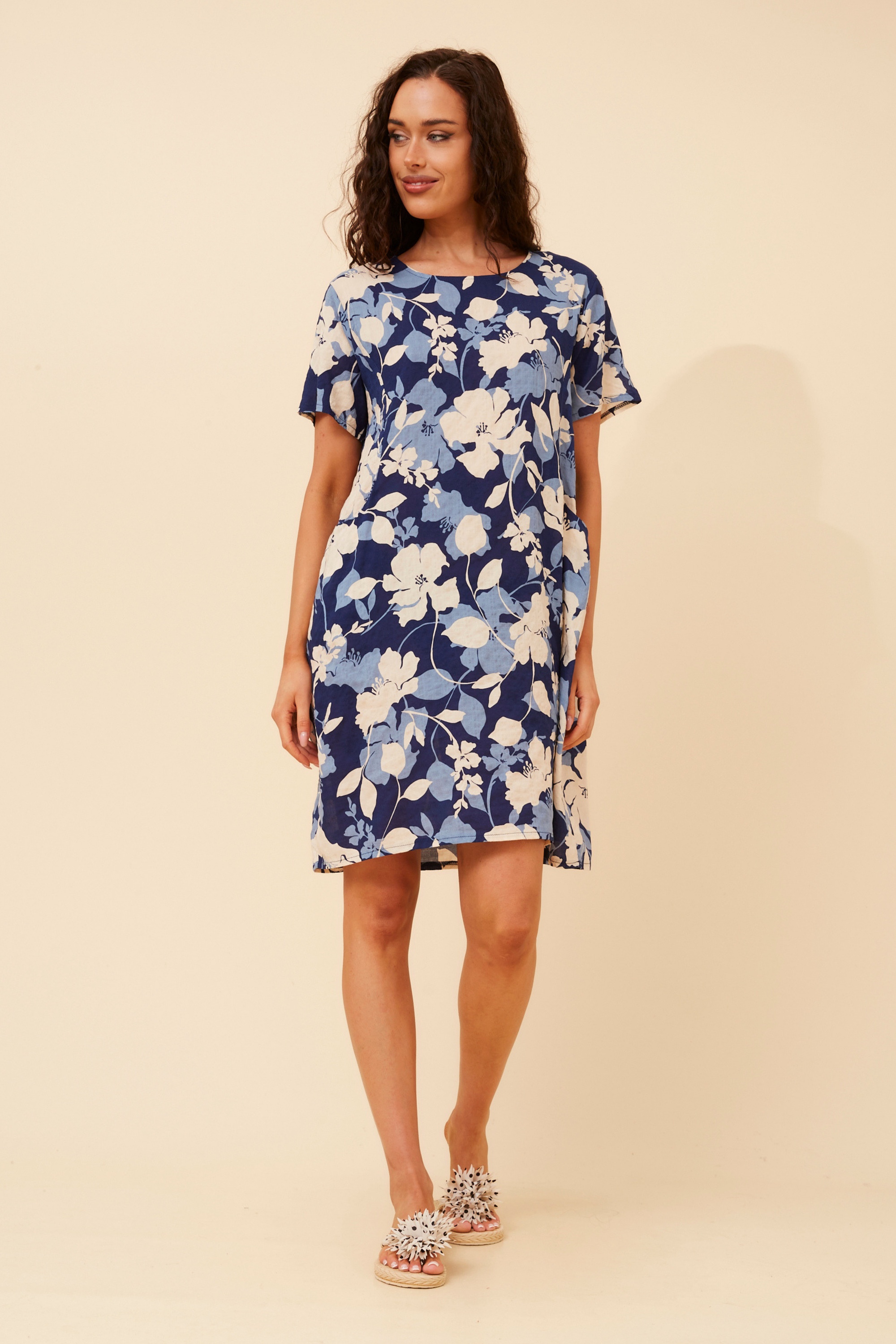 VINE FLORAL DRESS