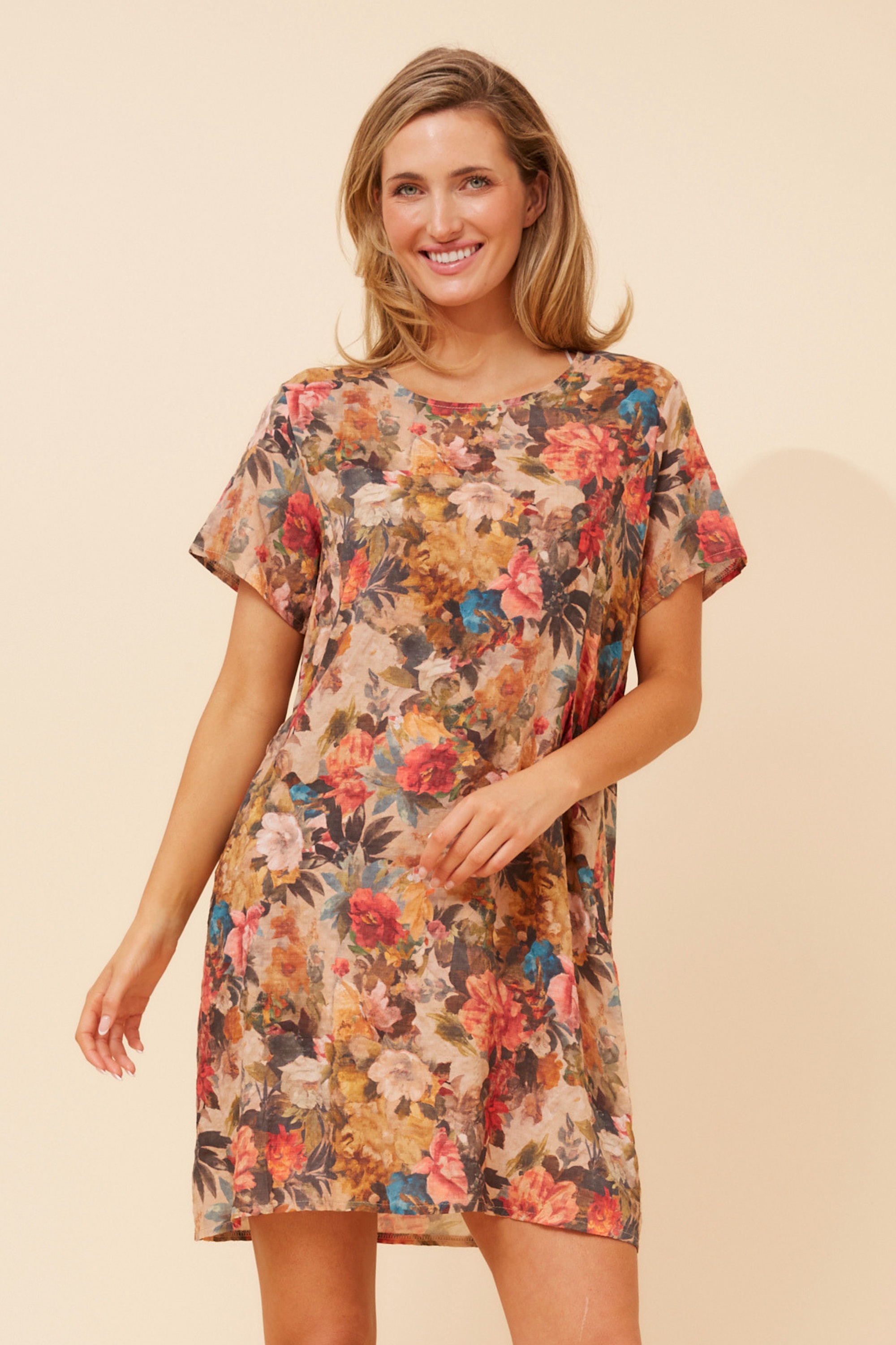 VINE FLORAL DRESS