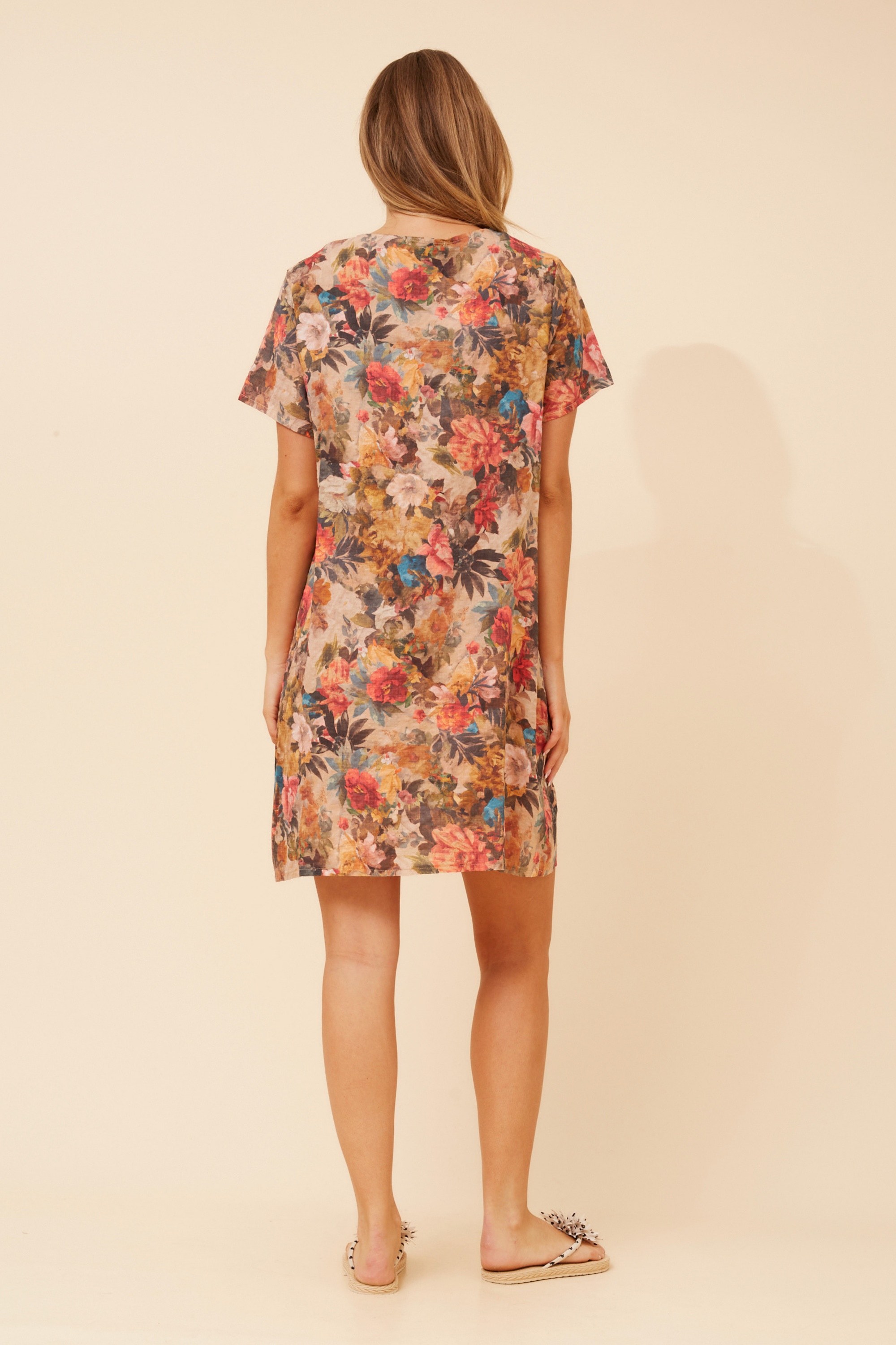 VINE FLORAL DRESS