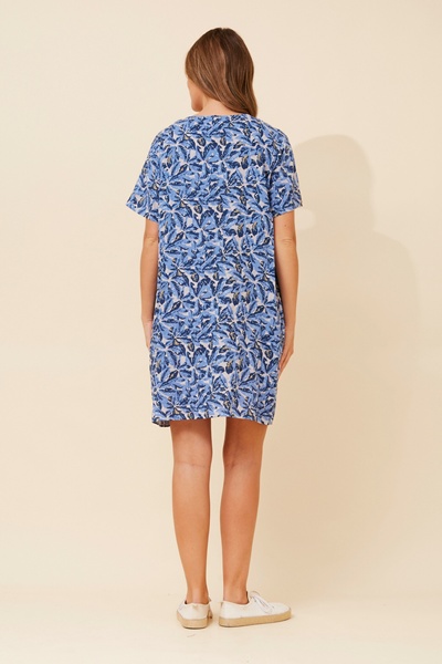 VINE LEAF PRINT DRESS