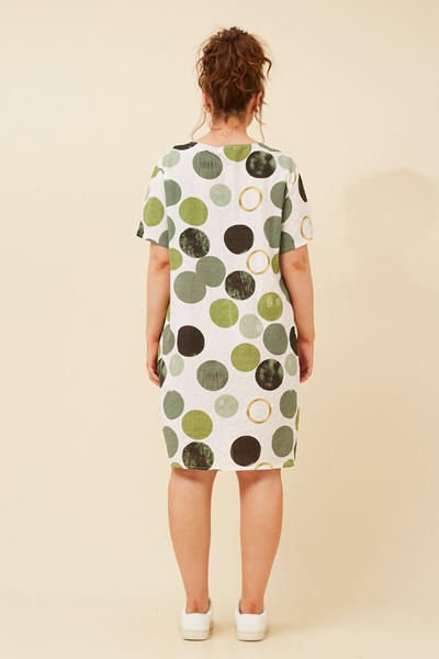 Vine polka dot shift dress Buy Online Femme Connection