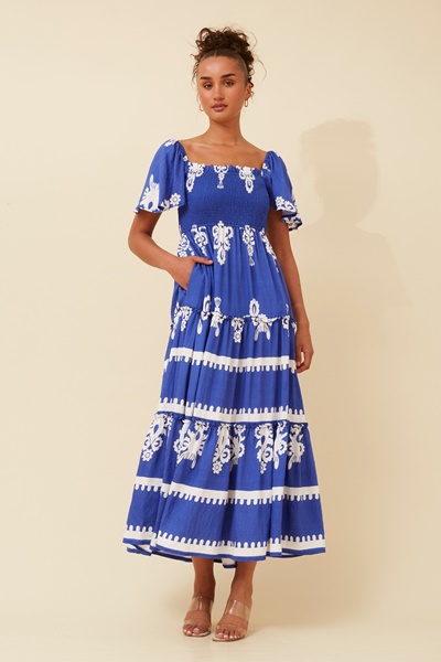 VINKA BOHO MAXI DRESS