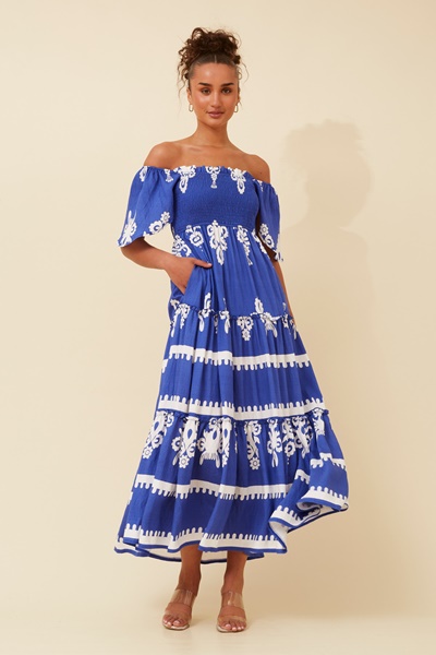 VINKA BOHO MAXI DRESS